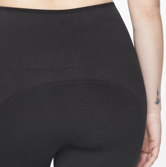 ThirdLove Flex Seamless Compression Legging Ribbed Black Women's Medium - Picture 3 of 10